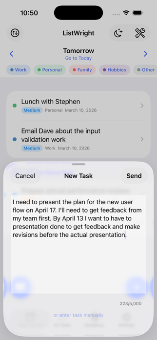ListWright Screenshot 4 of 6