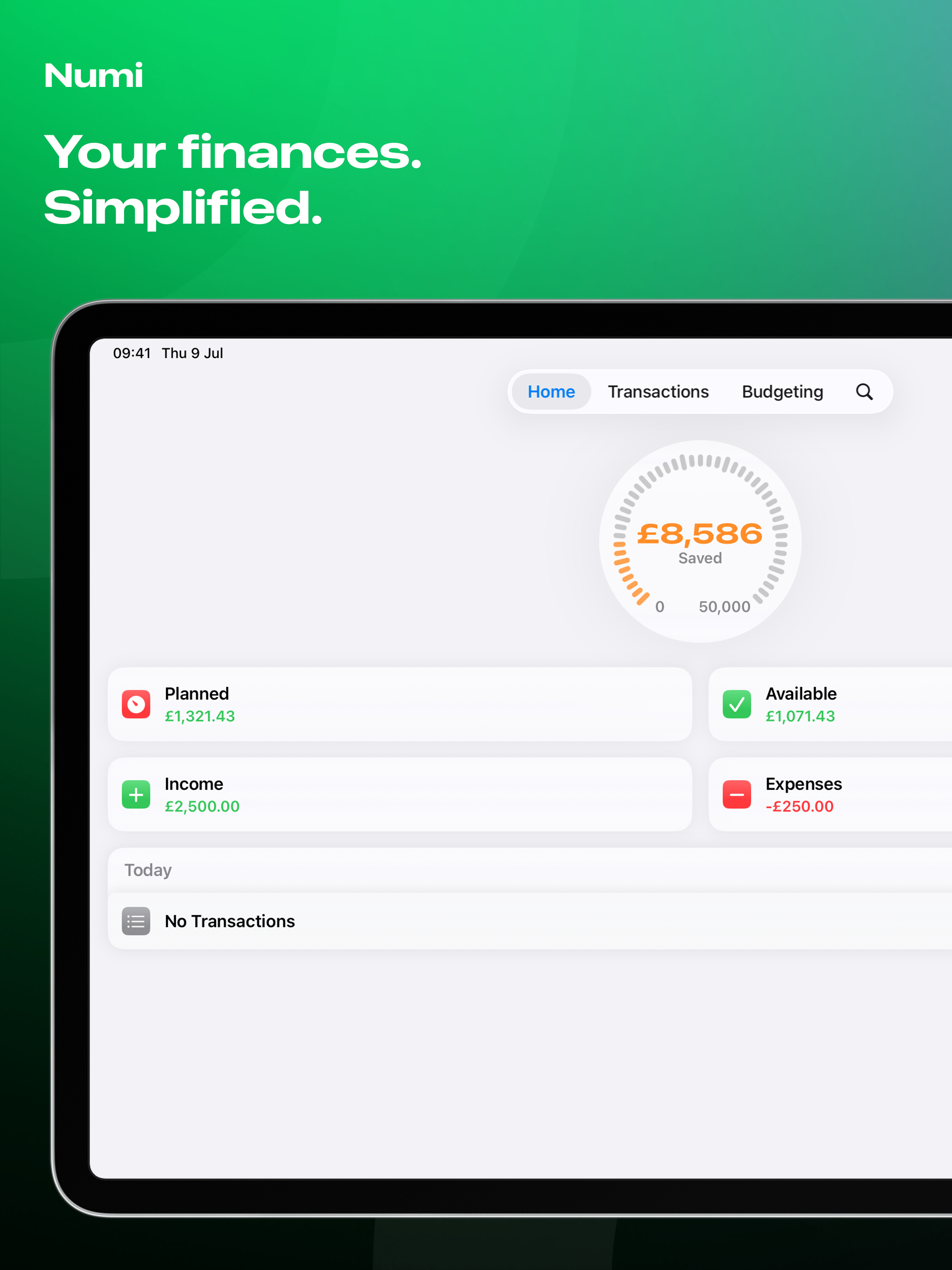 Numi: Budget & Expense Tracker screenshot 5