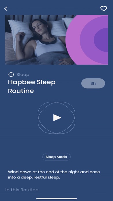 Screenshot #2 pour Hapbee Sleep & Health Wearable