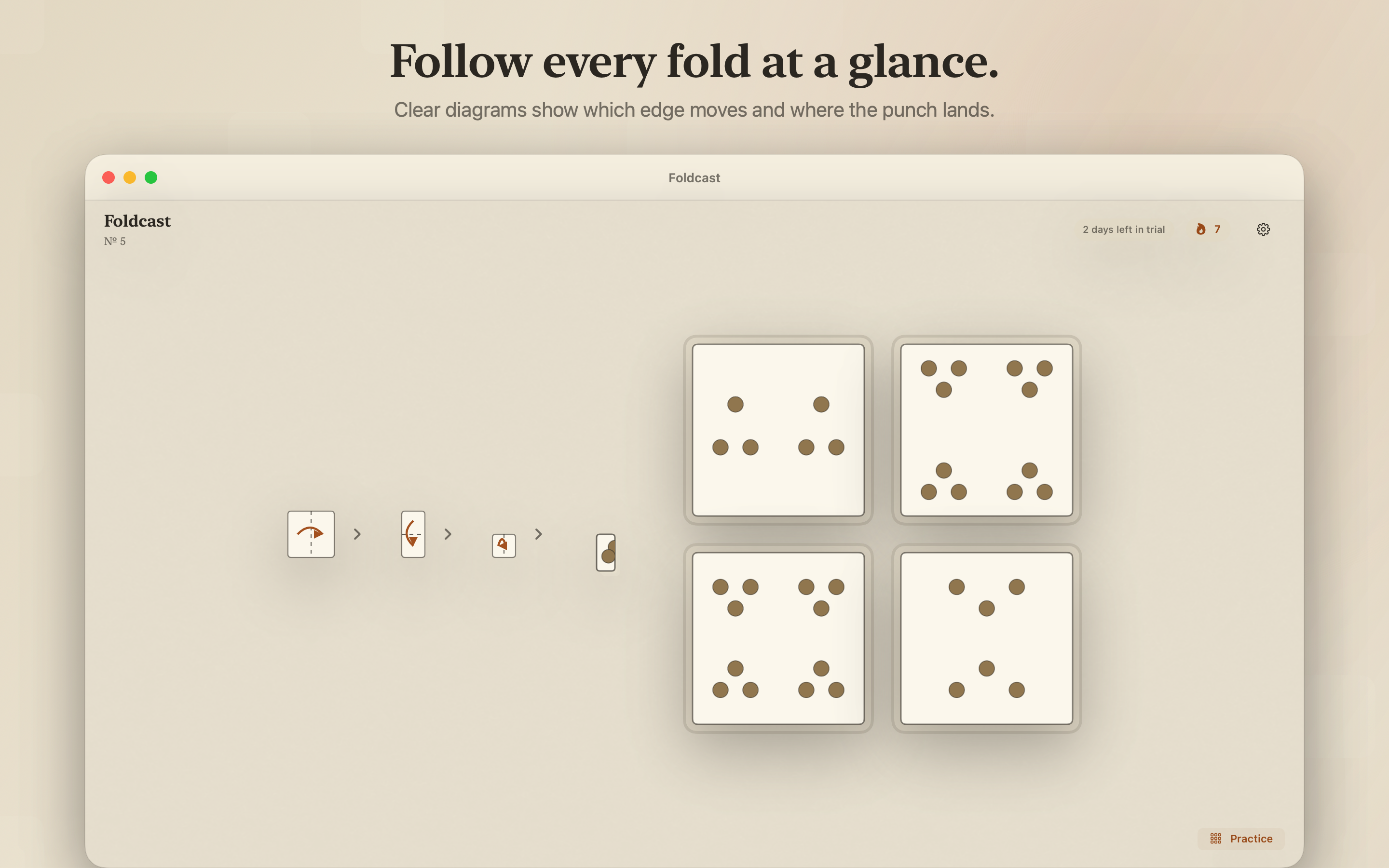 Foldcast: Paper Folding Game screenshot 12