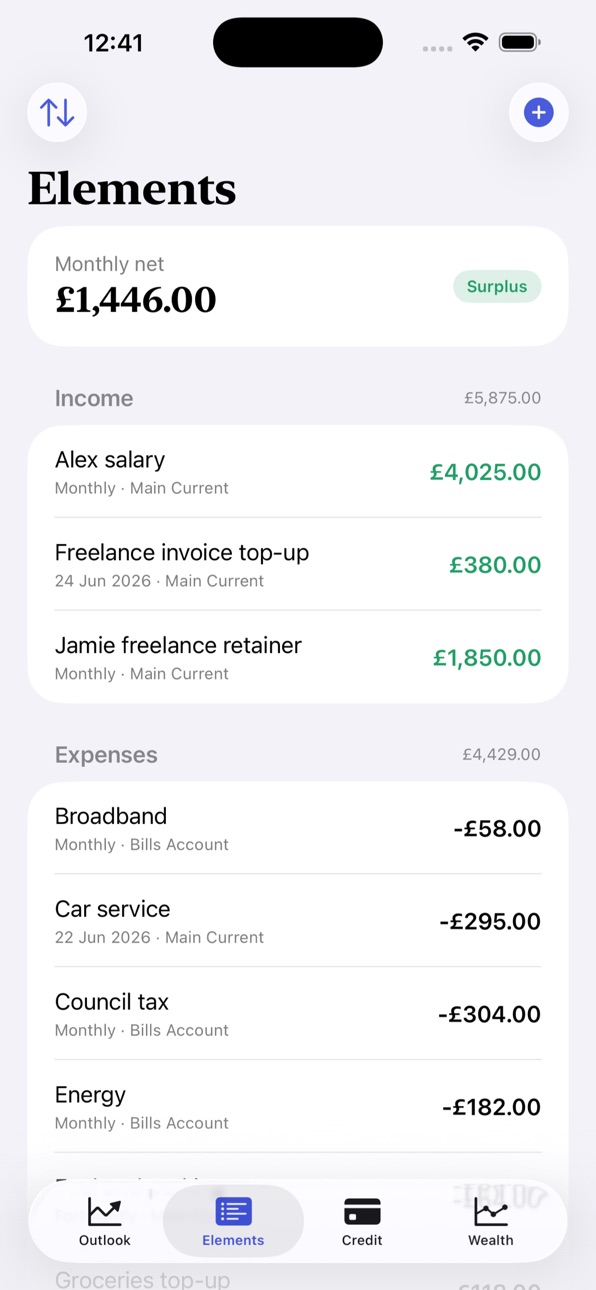 iPhone screenshot
