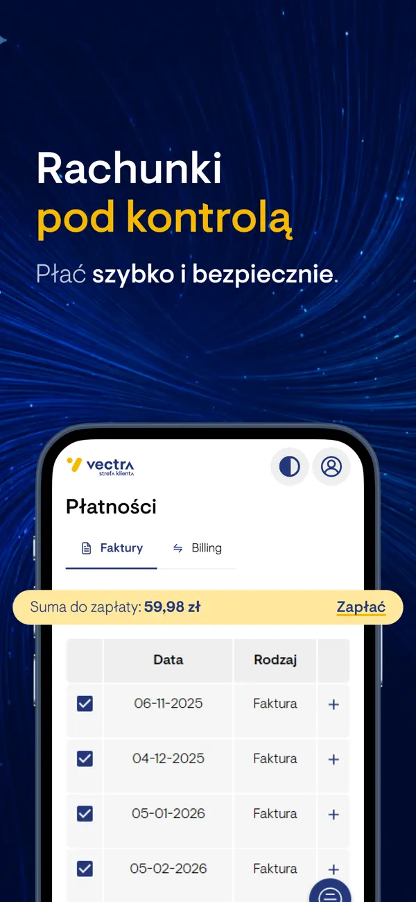 Screenshot #1 pour Strefa Klienta Vectra