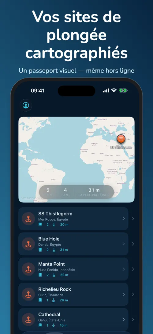 Bottomtime sur iPhone : capture d’écran 4 sur 8