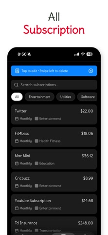 Renewly - Subscription Manager Screenshot 4 of 5