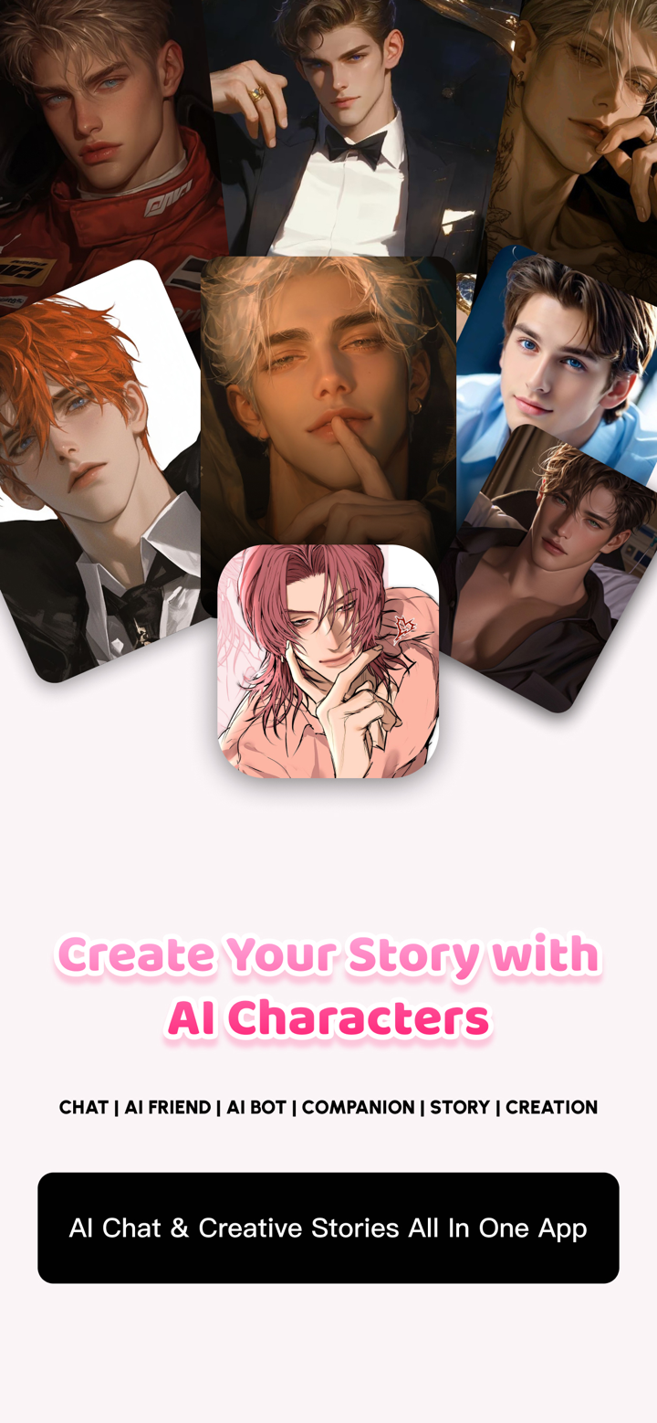 Touchie - AI Chat & Story screenshot 1