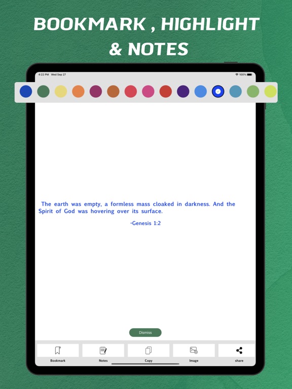 Screenshot #6 pour The Living Bible - offline