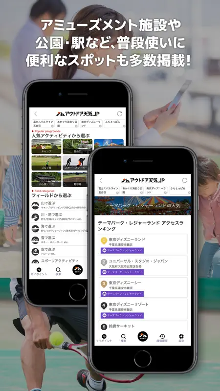 アウトドア天気 screenshot 2 of 6