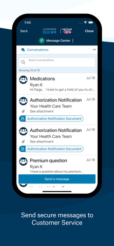 MyLABlue Screenshot 3 of 4