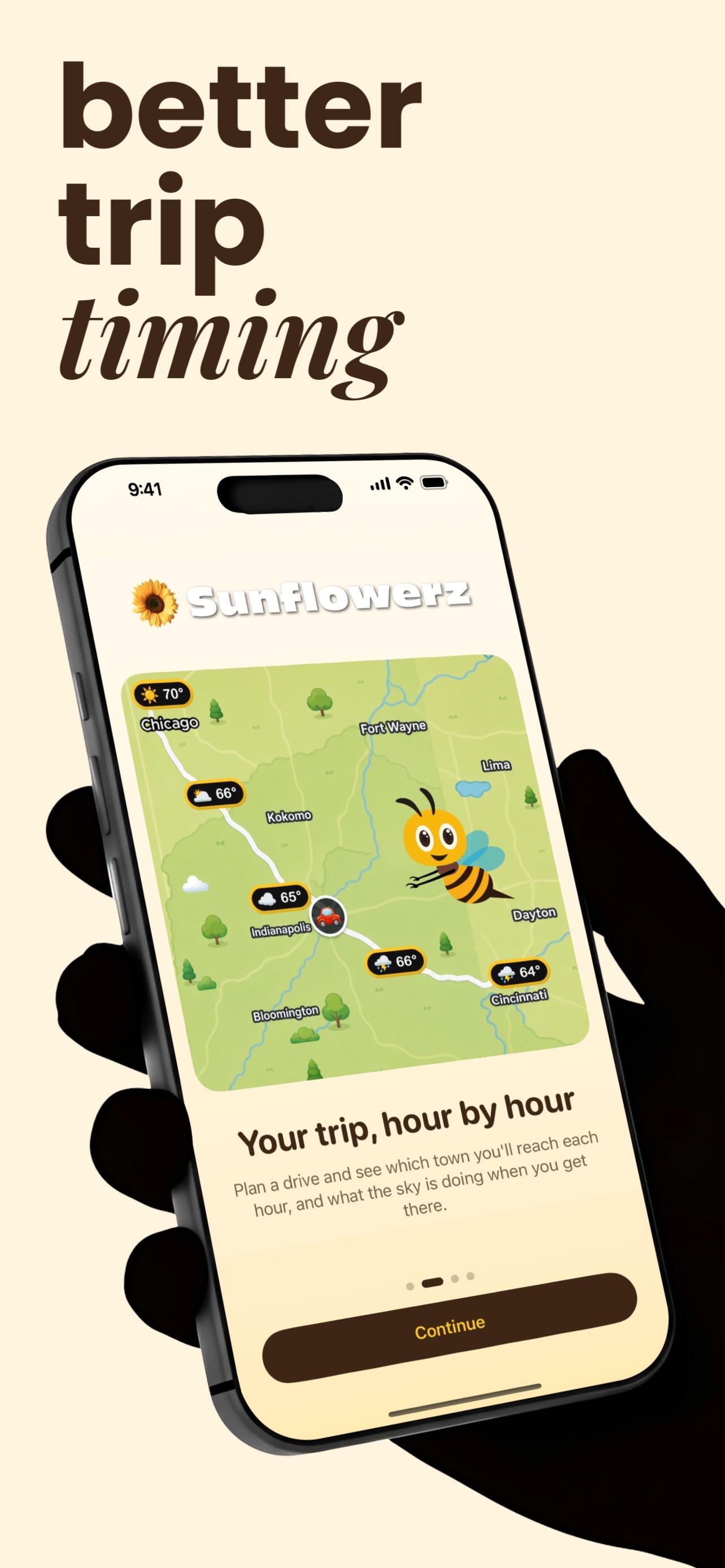 Screenshot 4 of Sunflowerz -Trip Weather Radar