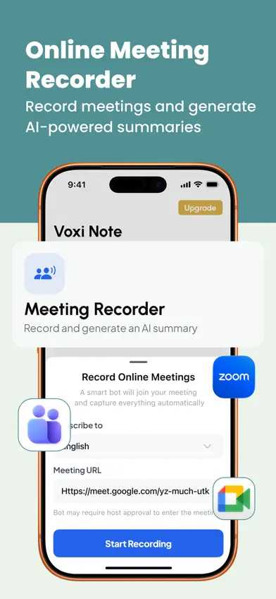 Voxi Note: AI Note Taker screenshot 4