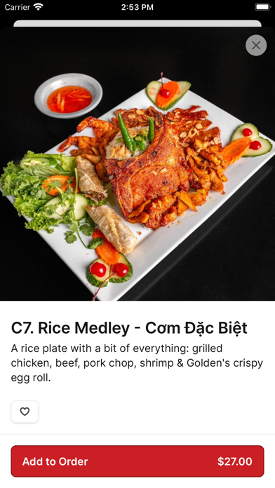 Pho Evergreen iPhone screenshot 4 - Food & Drink app