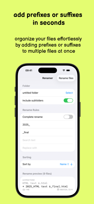 Renamer Screenshot 2 of 5