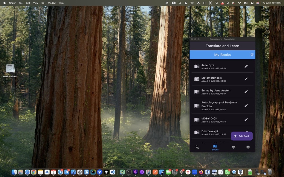 #5. TransLearn - AI language learn (macOS) 게시자: Coiner.Cab Corp