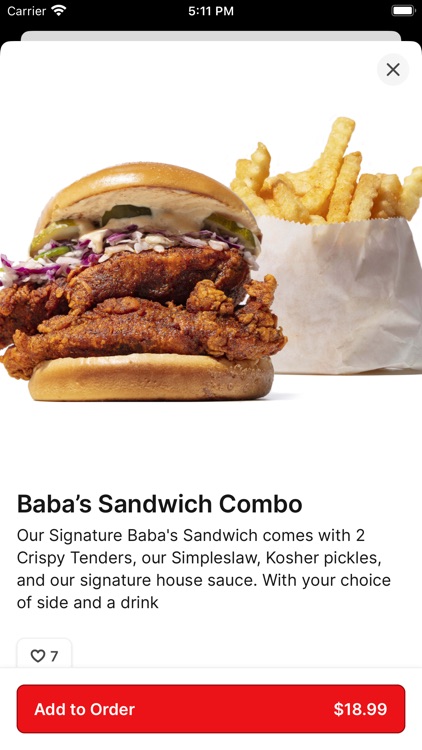 Baba's Hot Chicken
