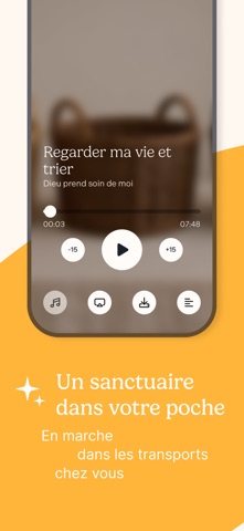 Prie en Chemin – Prière audio screenshot