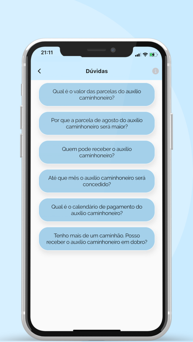 Agenda do Benefício Screenshot