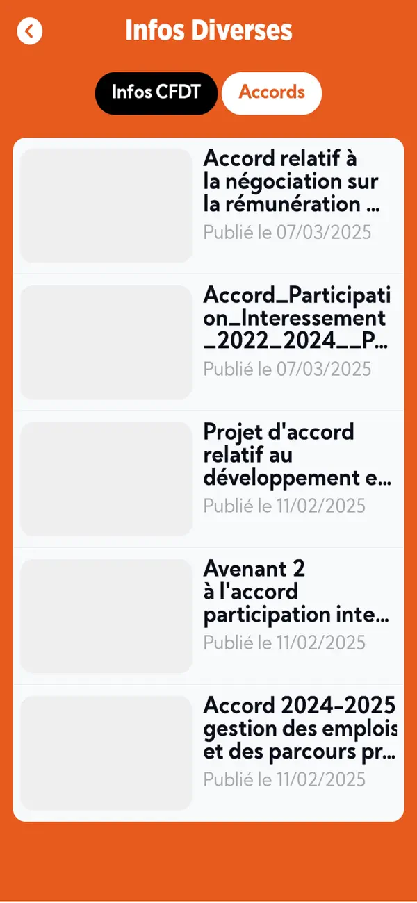 Screenshot #1 pour CFDT Stellantis Velizy