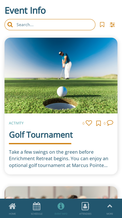Enrichment  Retreat Screenshot