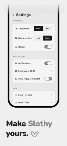Slothy: To Do List & Planner Screenshot 7 of 7