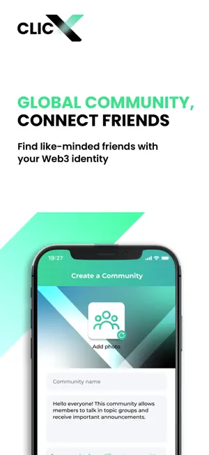 Clicks X - Social Secure screenshot 2