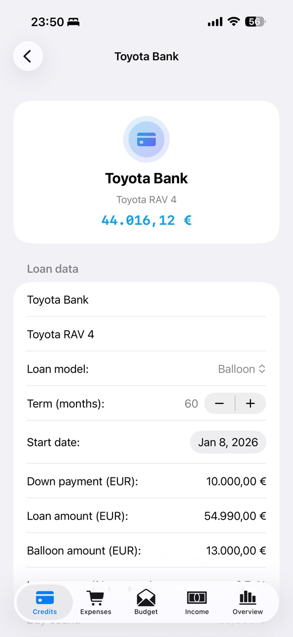 iPhone screenshot