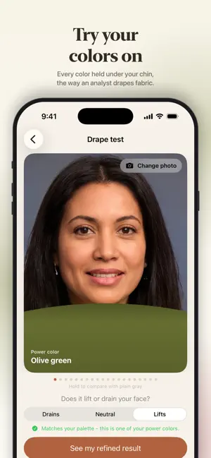 Drape: Color Analysis screenshot 2
