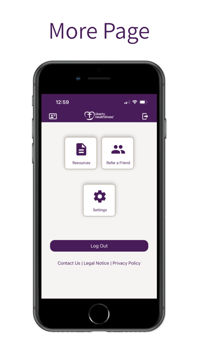 Liberty HealthShare Screenshot