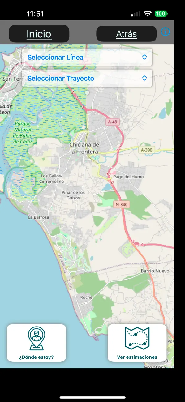 Screenshot #1 pour Autobuses Chiclana