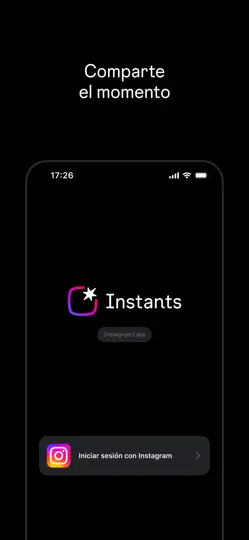 Captura de pantalla de Instants, De Instagram en iPhone 1