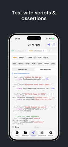 Hurl Client Screenshot 4 of 5