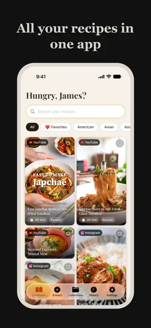 Let Me Cook: Video to Recipe screenshot 1