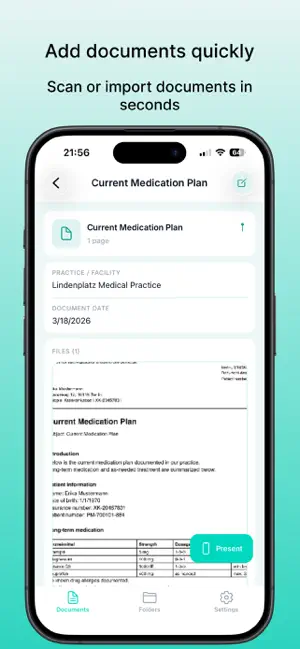 Health Documents screenshot 2