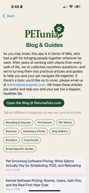 Petunia Pets screenshot 3