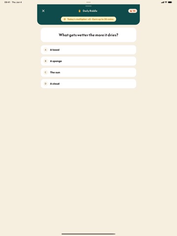 Fawazeer: Arabic Riddles iPad screenshot