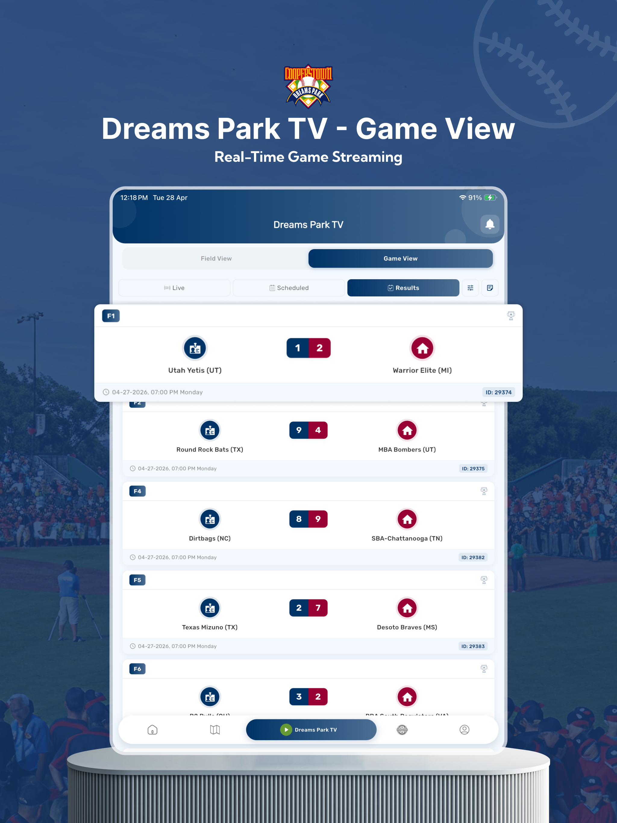 Cooperstown Dreams Park