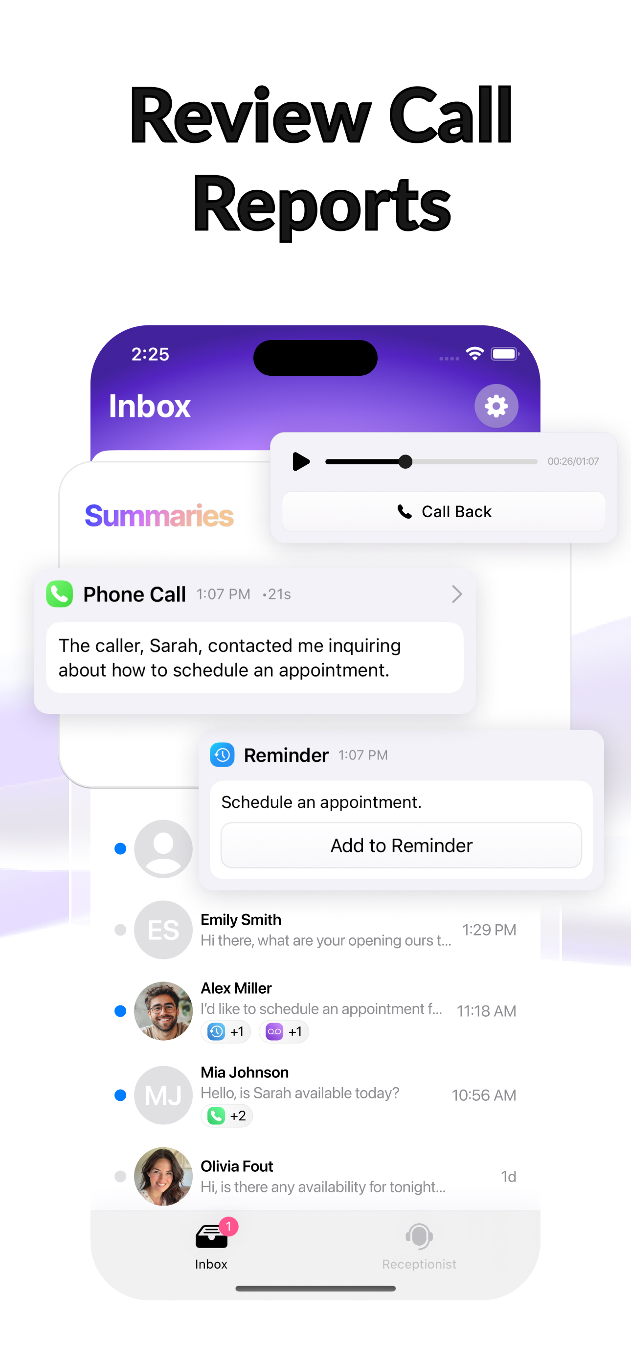 NuPhone - AI Receptionist