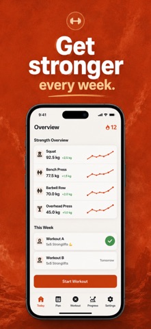 Fitness Workout Tracker Screenshot 3 of 4