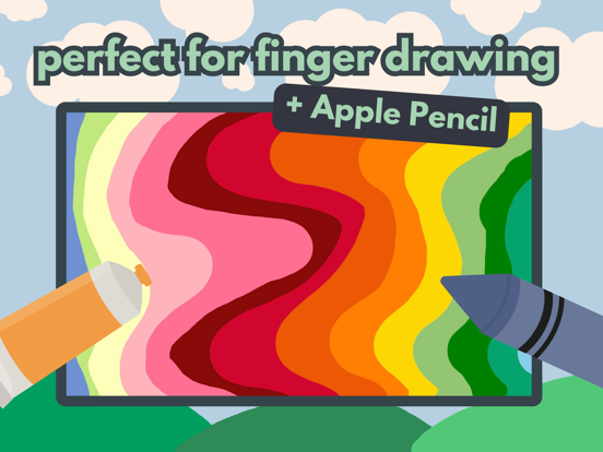 sketchy wetchy: art studio iPad screenshot 2 - Graphics & Design app