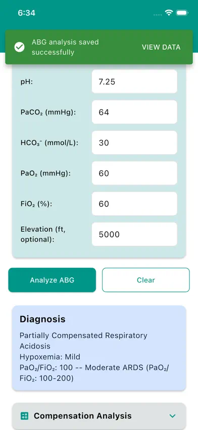Respiratory Assistant screenshot 2