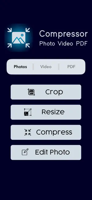 Compressor - Photo Video PDF screenshot 1