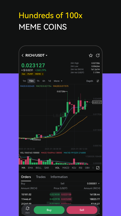 LBank - Buy Bitcoin & Crypto Screenshot 3 - AppWisp.com LBank - Buy Bitcoin & Crypto Screenshot 3 - AppWisp.com