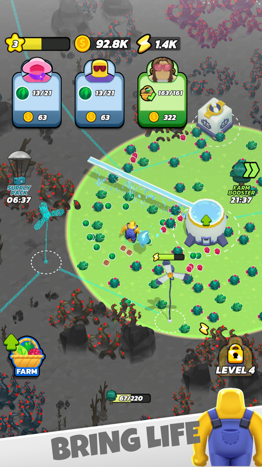 #1. Oasis Quest : RPG Idle (iOS) By: Gorkem Keskinkol