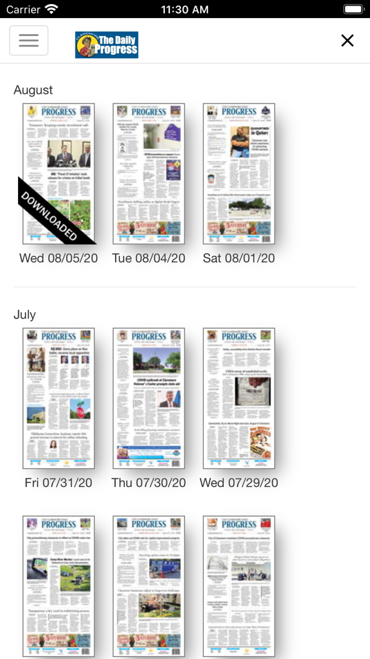 #7. The Daily Progress - Claremore (iOS) 来自: CNHI LLC