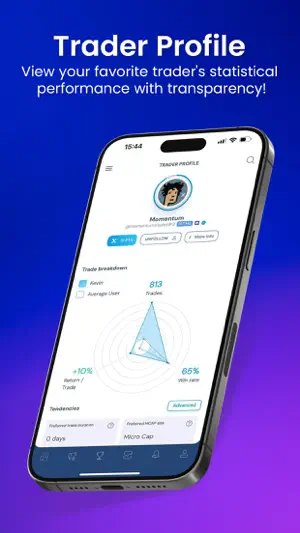 Xtrades: Social Trading screenshot 1