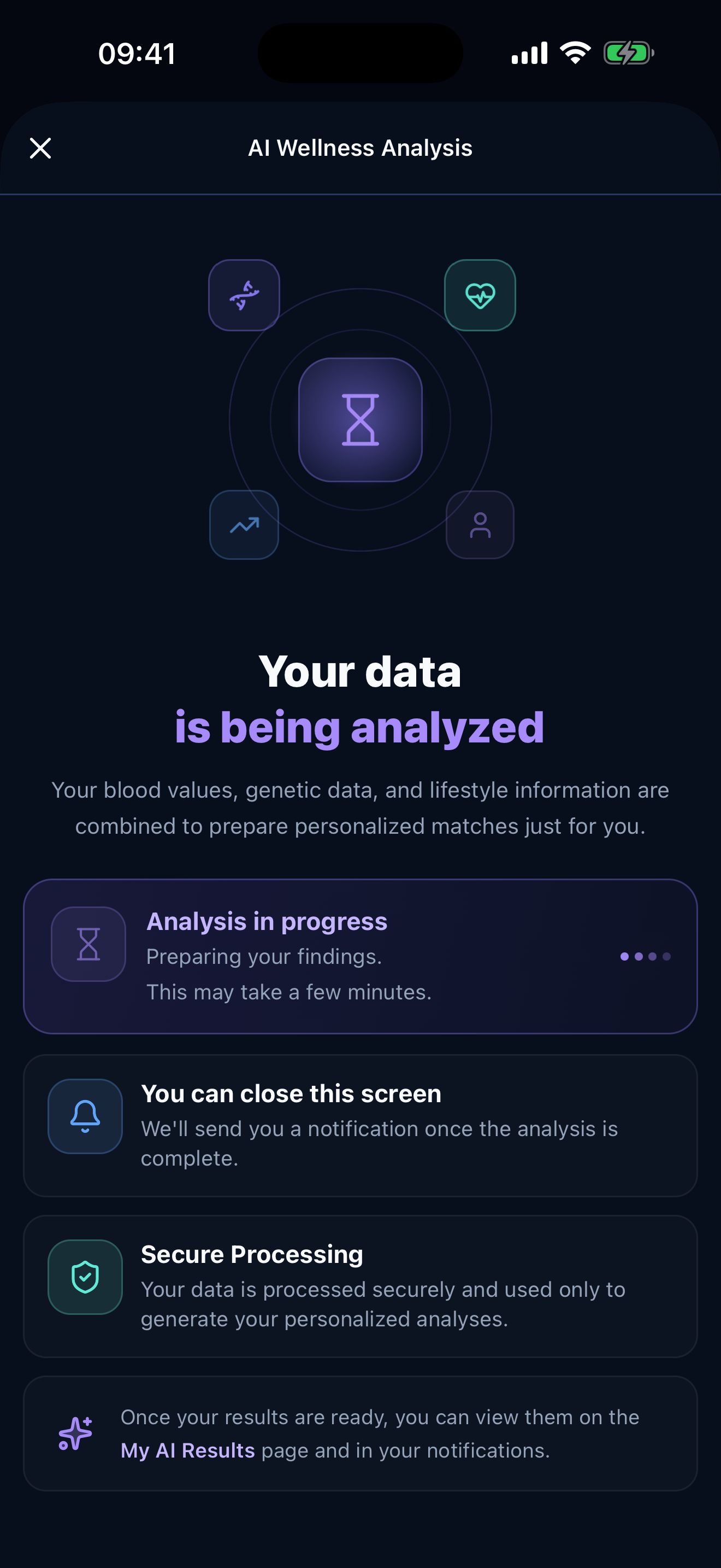 GenomicSoft — Wellness AI screenshot 3