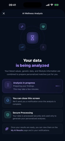 GenomicSoft — Wellness AI Screenshot 3 of 7