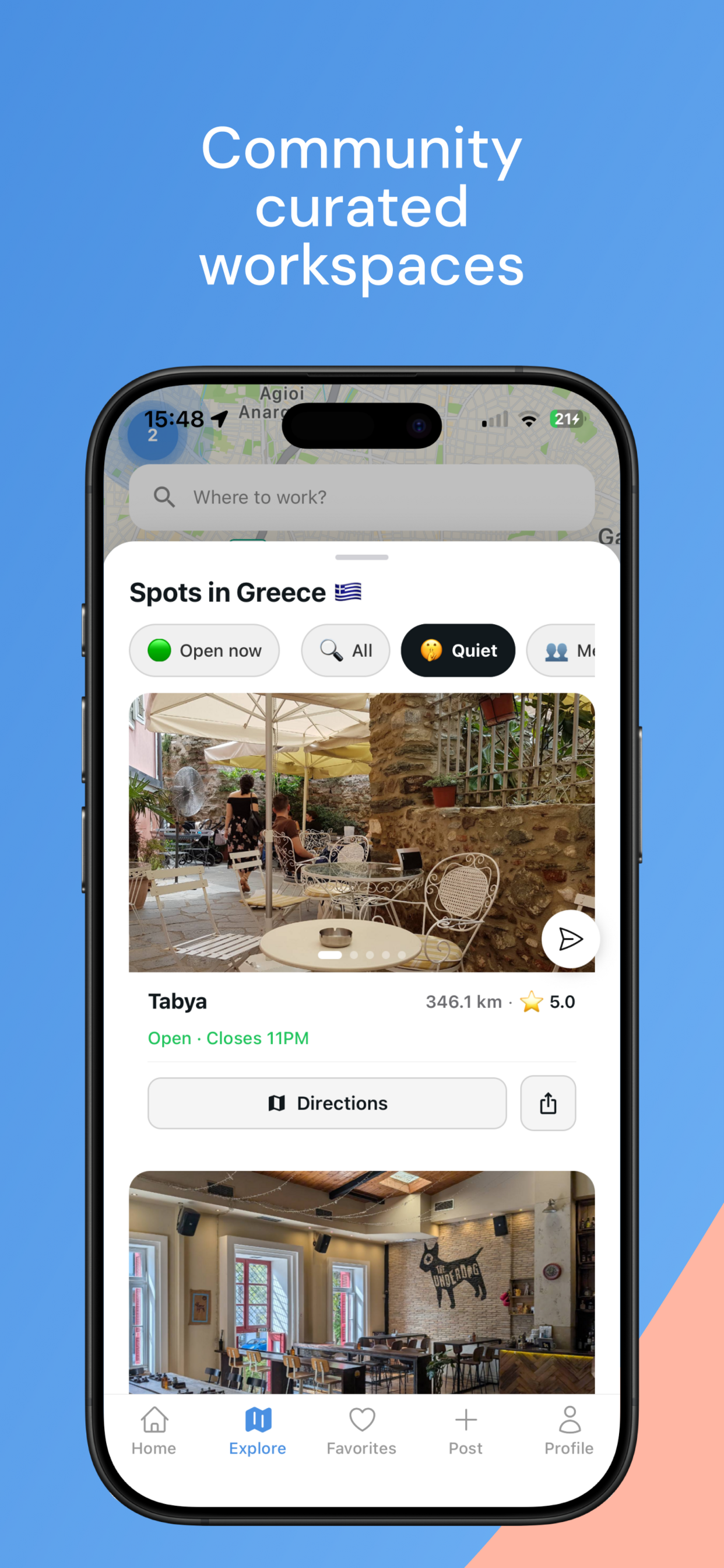 OutWork - Your workspace app