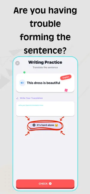 Learn Language by Writing:Vafi screenshot 4