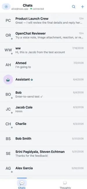 OpenChat - Agentic Chat screenshot 1