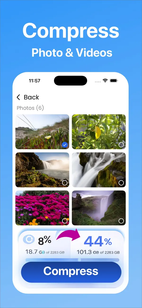 Screenshot #2 pour Clean Up Your Phone Storage